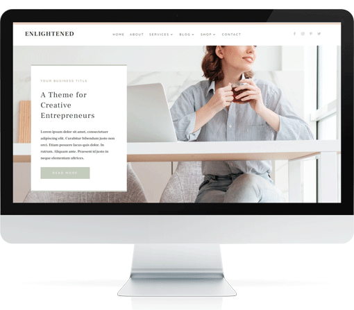 Divi Website Template For Coaches – Enlightened Divi Website Template For Coaches – Enlightened