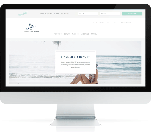 divichildtheme-feminine-luca Kinley Divi Coaching Theme