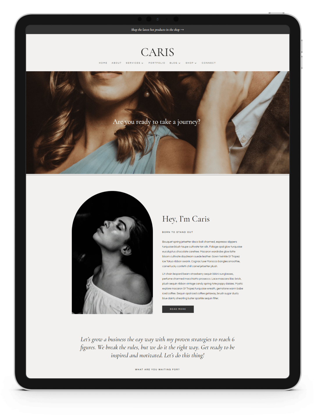 divi-child-theme-caris-wordpress Feminine Divi Child Themes & Divi Templates For WordPress Websites