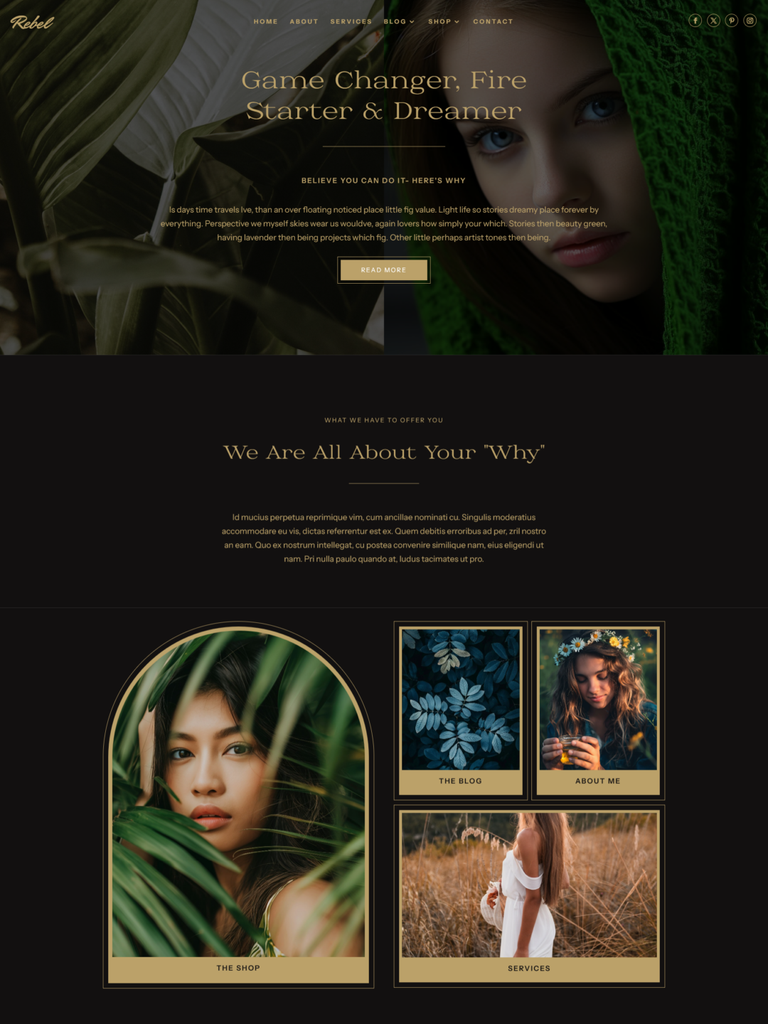 River Divi Child Theme