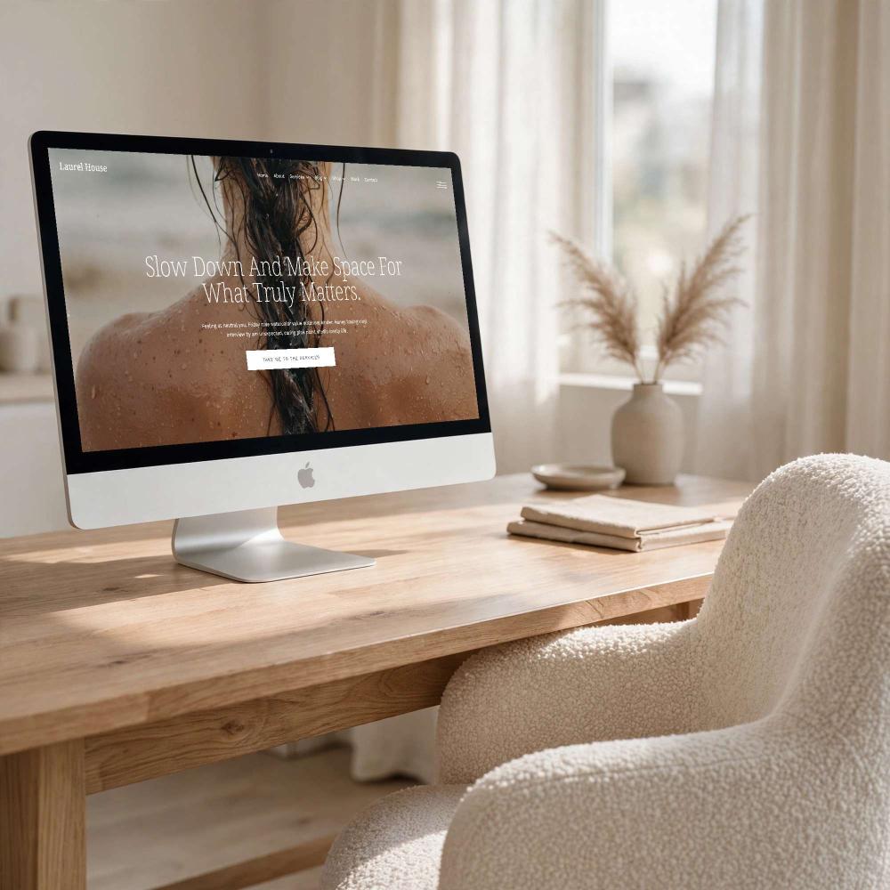 laurel house website template